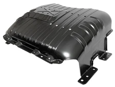 Skid Plate Fuel Tank Location Steel Black Fits Jeep Each