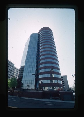 Kodachrome Palmer Plaza Tower Glass Reflection Modern Skyscraper James Hammack