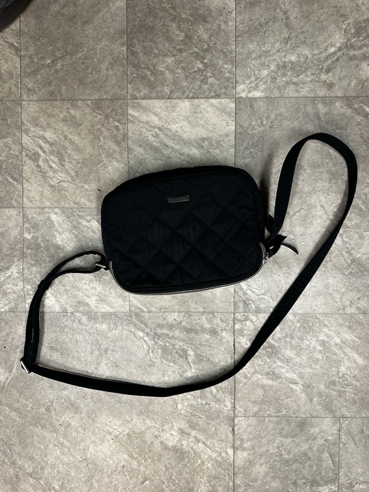 Black, Vera Bradley Crossbody  Quilted Bag￼