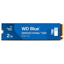Image of WD Blue SN5000 2TB SSD, M.2 2280 NVMe SSD, Read speeds up to 5150 MB/s PCIe Gen4