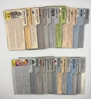 Lot Of Vintage 80s G.I Joe File Cards