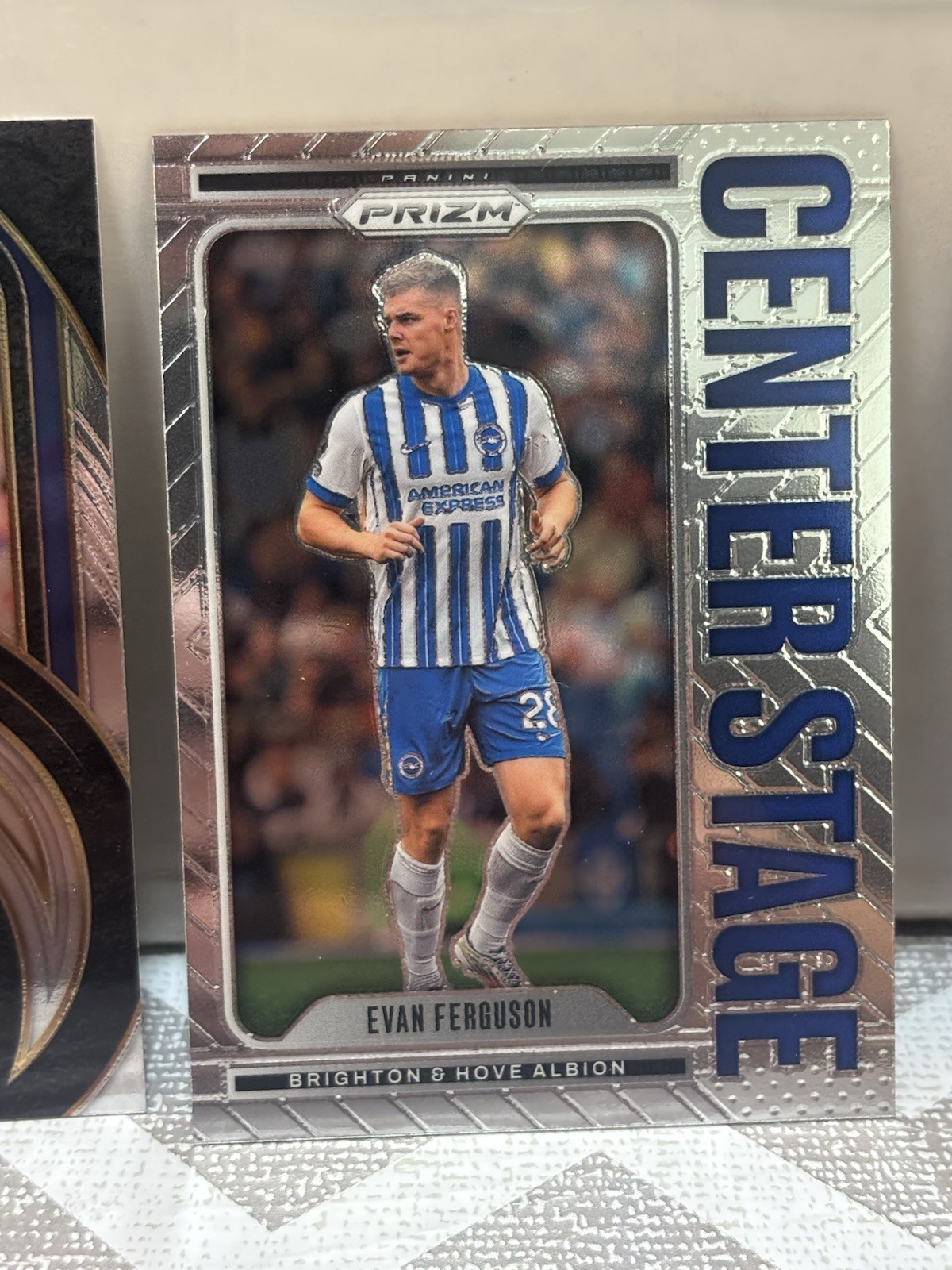 2024-25 Panini Prizm Premier League - Center Stage - Evan Ferguson #11 Brighton