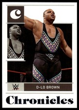 2022 Panini Chronicles WWE D'Lo Brown #15