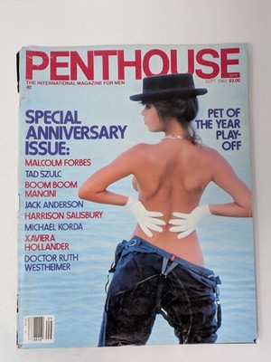 Penthouse Magazine September 1983   Pet Rachel Wesley   Lisa Schultz   D