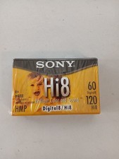 New Sony Hi8 digital8 60 120 Digital 8 HMP Hi Camcorder Cassette Tape, Blank