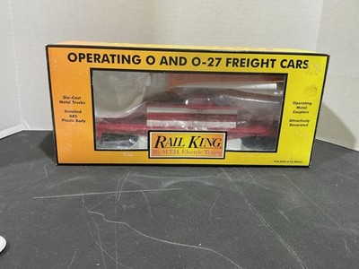 MTH 30-7942 Red Cross Flatcar Operating Helicopter PARTS Missing pieces CTS3.1.4