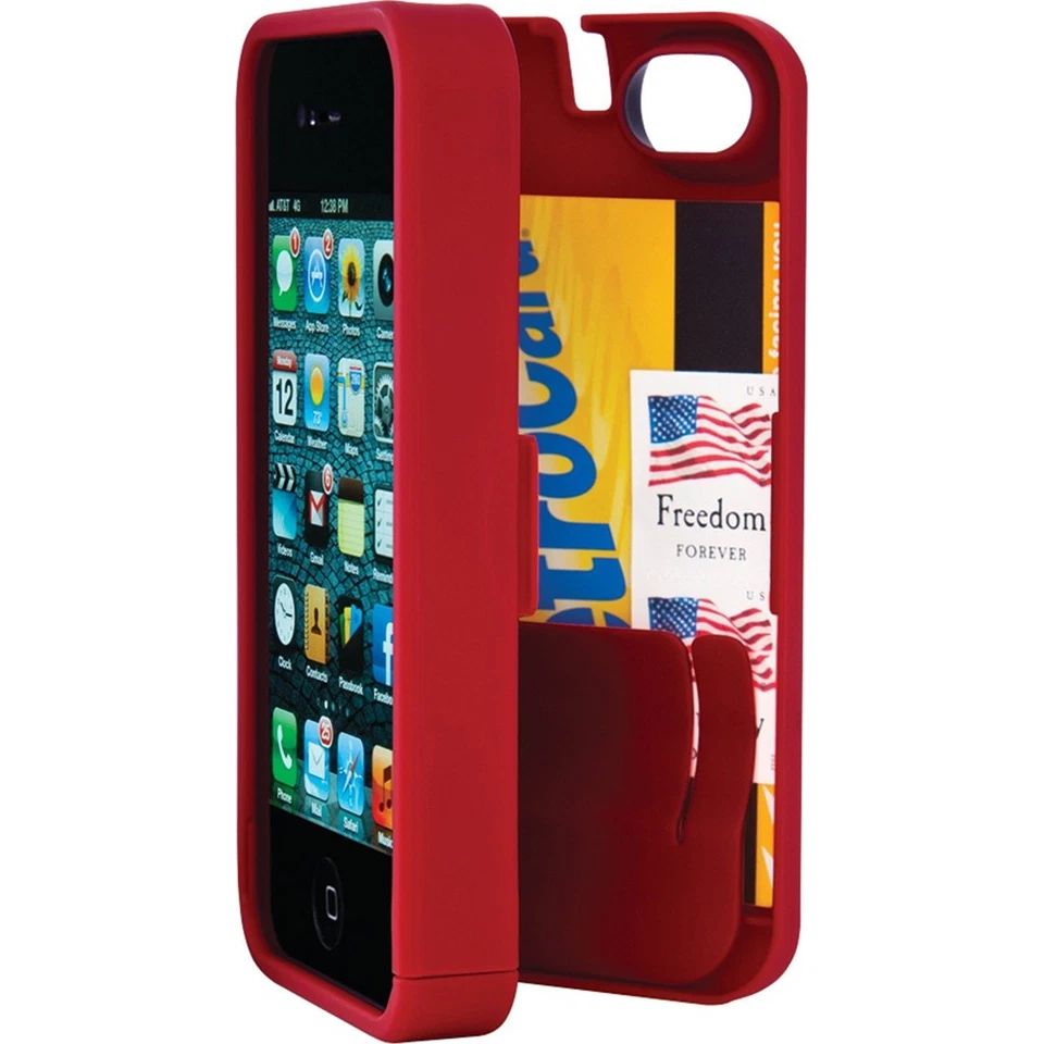 Funda EYN para iPhone 4/4S - Roja Foto 2 de 4