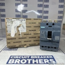 Siemens 3VA4160-4ED34-0AA0 60A 600V 3 Pole Circuit Breaker-Warranty (New In Box)