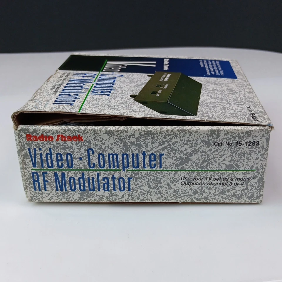 NEW Radio Shack TV Video-Computer RF Modulator 15-1283 - Image 3 of 4