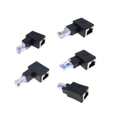RJ45 Cat 5e 6e Cat7 Male to Female Lan Ethernet Network Extension Adapter - Afbeelding 19 van 25