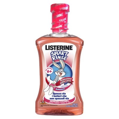 LISTERINE SMART RINSE 500ML 500 ml (1er Pack), Rote Früchte 