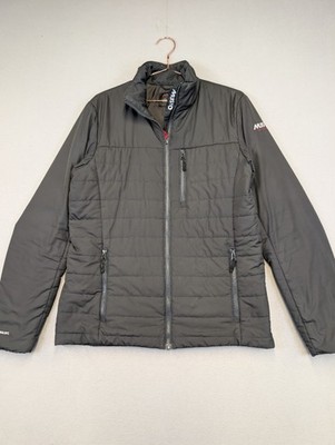 Musto Jacket Mens Medium Grey Primaloft Quilted Full Zip Lightweight Coat