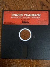 Chuck Yeager's Advanced Flight Trainer for Commodore 64 / 128 - 5.25 Floppy
