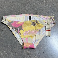 Tommy Bahama Bikini Bottom Womens XS Multi Garden Floral Hipster Swimsuit New