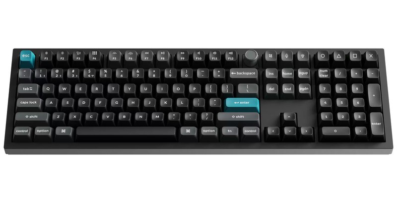 Keychron Q6 Ultra 8K Wireless Brown Switch Keyboard Black Certified Refurbished