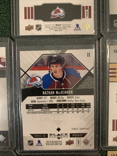 NATHAN MACKINNON 10 Card Lot  - Picture 16 of 21