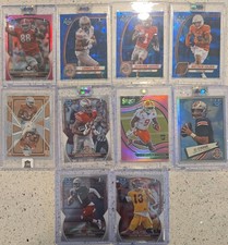 Bowman Panini Elite 2023 NCAA Rookie 10 Card Lot Carter Tate Judkins