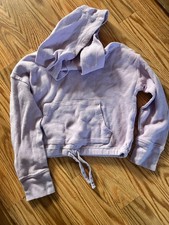 Girls Purple Hoodie Sweatshirt Size 7/7A OshKosh Bgosh