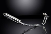 Suzuki 500 Gse/Gsf 1989-2009 Delkevic 2/1 Auspuffanlage Oval 450 Mm D
