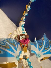 Lego 41179 Queen Dragon's Rescue Dragon: Dragon & 2 Elves Minifigures VGC