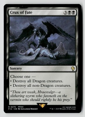 Crux of Fate 275 R MTG FIC NM