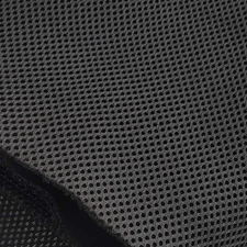 Speaker Grill Cloth 55x20in Stereo Mesh Fabric for Audio Cabinet Repair Black