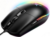 Gaming Maus Kabelgebunden 10000 Dpi Ergonomisch 6 Tasten Rgb FüR Pc Schwarz