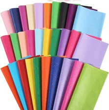 30 Colors Bulk Tissue Paper 150 Sheets for Gift Bags & Art