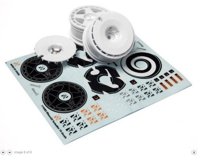 NEW HPI 114637 Fifteen52 Turbomac 26mm White HOONICORN  Ken BLOCK 1/10
