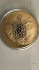 1 oz .999 Silver “Turtle” Round – 24k Gold Gilded by Pit Bullion – Low Mintage