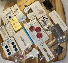 Vintage Designer Button Lot Carded & Extra Josephine La Mode BGE JCP