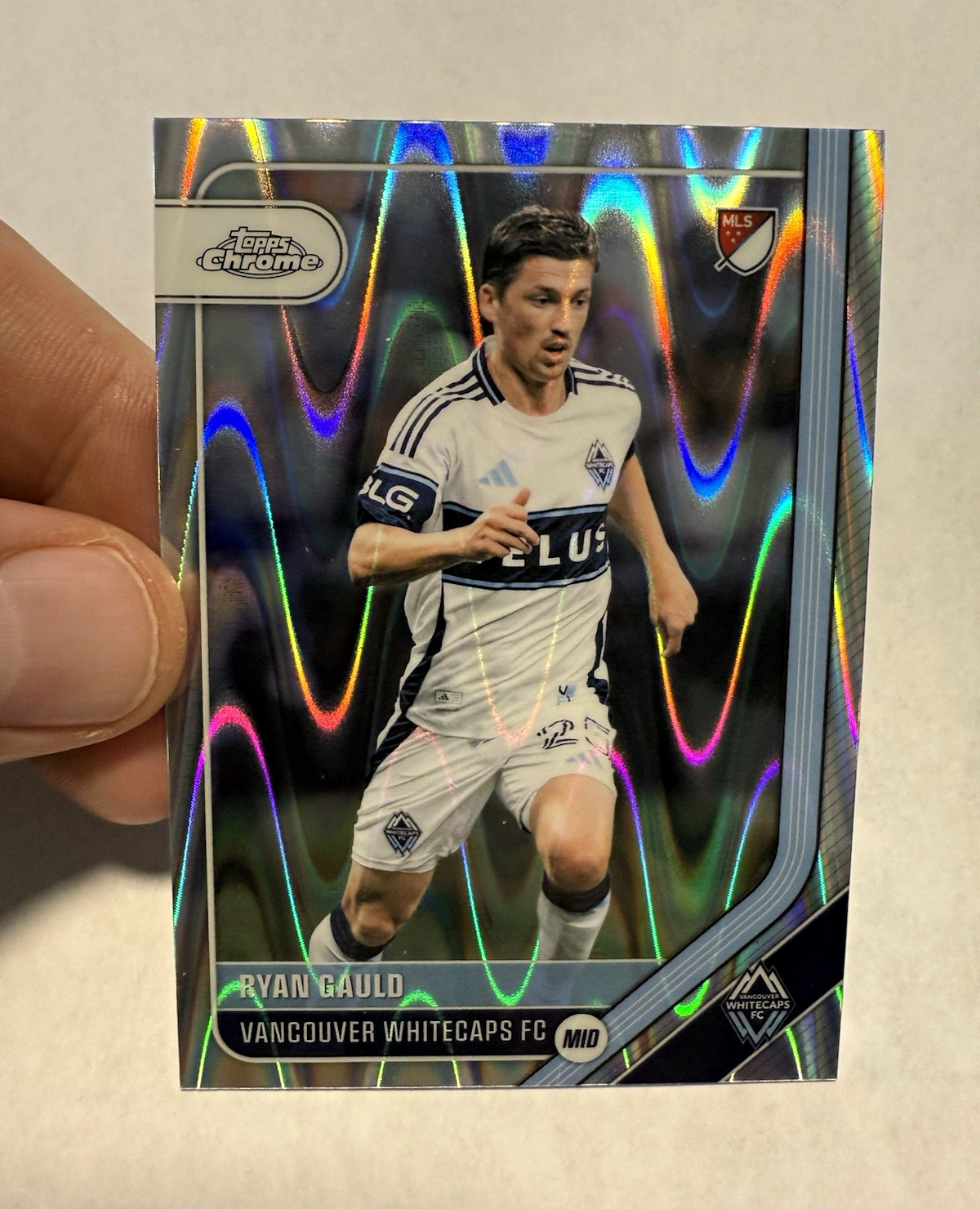 Topps 2026 Topps Chrome MLS Ryan Gauld Vancouver Whitecaps FC #157 Card