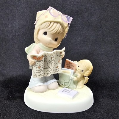 Precious Moments ''Map A Route Towards Loving, Caring, &  Sharing'' #C0025 EUC