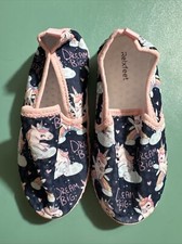 Girls Unicorn Kids Beach Water Shoes Quick Dry Barefoot Swim Diving Surf Aqua