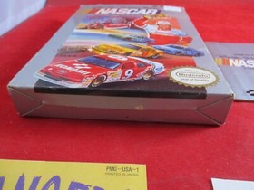 Bill Elliott's NASCAR Challenge (Nintendo NES) COMPLETE w/ Box manual game #T1