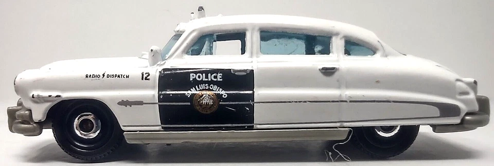 Matchbox 1951 Hudson Hornet White Police San Luis Mattel 2016 - Image 2 of 4