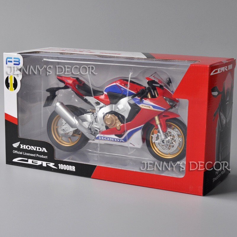 1:9 Scale Diecast Motorcycle Model Toys Honda CBR 1000RR Miniature