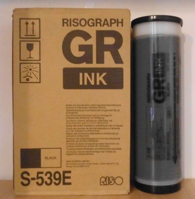 Riso Tinte S-539E  Risograph GR Ink black GR 1700 1750 2700 2710 2750 1 stk