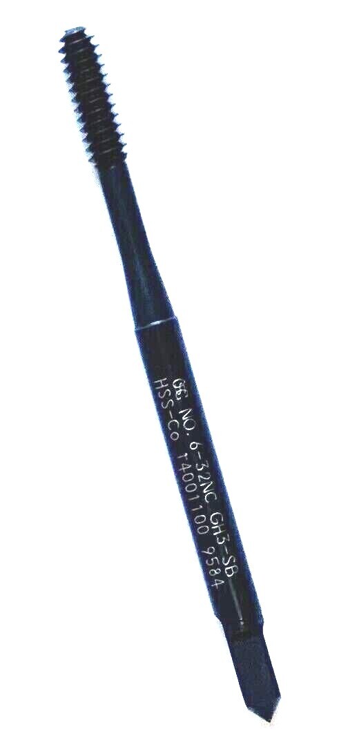 6-32 GH3 HY-PRO THREAD FORMING ROLL TAP- HSS-CO - BLACK OXIDE - OSG 1400110001