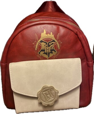 Harry Potter Hogwarts with Envelope Faux Leather Red Mini  display picture 3