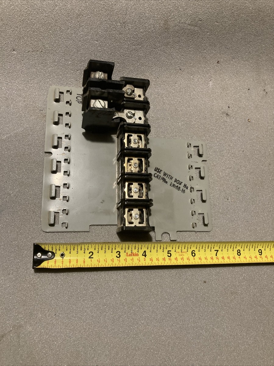 Federal Pacific FPE LX108-16 Interior bus / panel guts 8/16 Stab