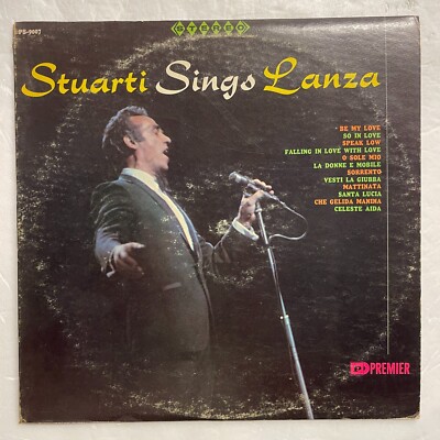 Enzo Stuarti    Enzo Stuarti Sings Mario Lanza's Favourite Songs Vinyl, LP 1967