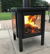 Stufa da giardino da esterno PEVEX 700 - VARIE MISURE E GAMBE DISPONIBILI