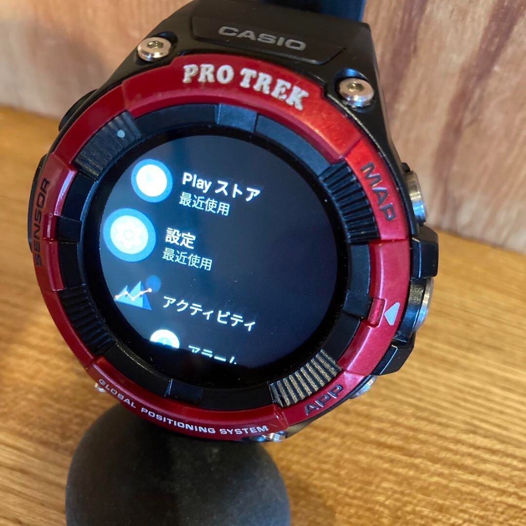 Casio PRO TREK WSD-F21HR-RD Smart Red BLUETOOTH with charging