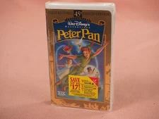 Walt Disney Masterpiece: Peter Pan (VHS 1998) 45th Anniversary SEALED BRAND NEW