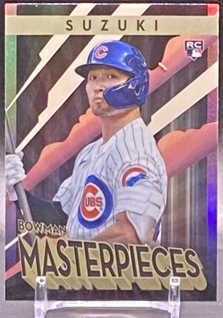 2022 Bowmans Best #BM-7 SEIYA SUZUKI Chicago Cubs Rookie RC Bowman Masterpieces