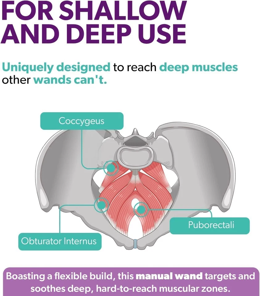 Intimate Rose Pelvic Wand Trigger Point & Tender Point Release for Pelvic Floor  - Image 3 of 4
