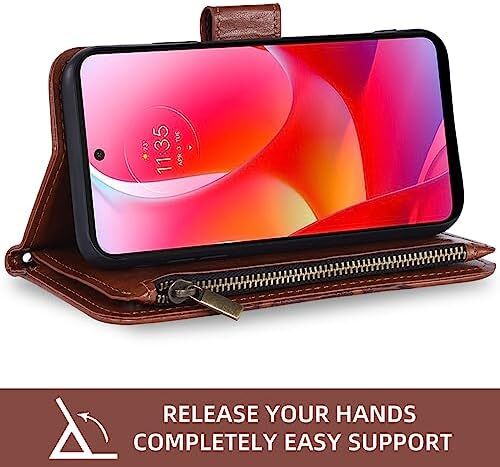 Phone Case for Motorola Moto G Power 2022/MotoG Play 2023/G Pure 2021 Wallet Cov - Picture 4 of 6