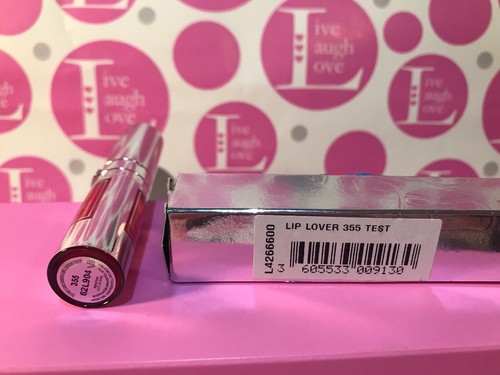 LANCOME LIP LOVER LIP GLOSS - #355 FRAMBOISE ETOILE .15 oz. FULL SIZE NIB - Picture 2 of 3