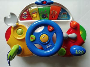 chicco steering wheel toy